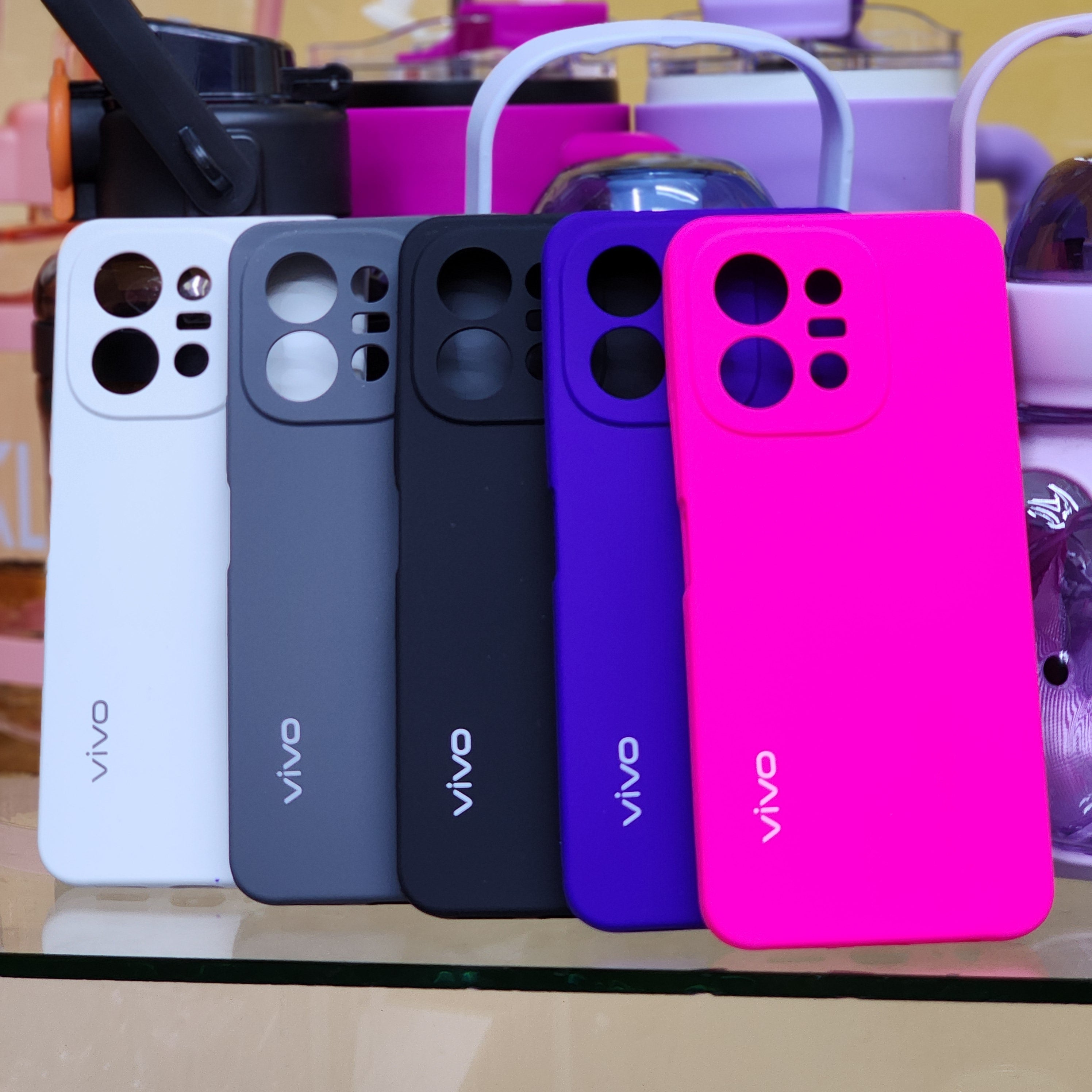 Vivo y28 phone case Liquid Silicon﻿e cases y28