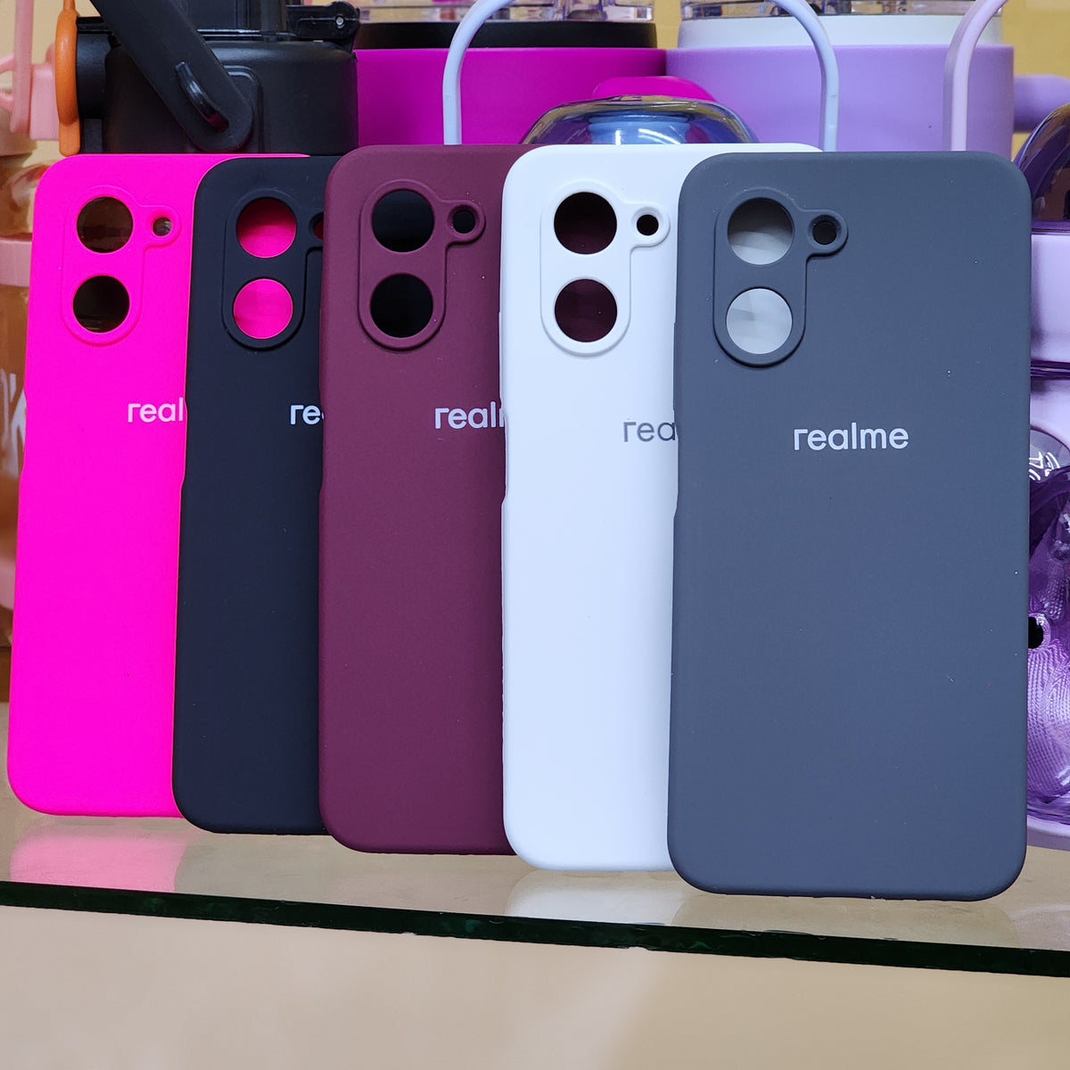 Realme c33 phone case Liquid Silicon﻿e Cases