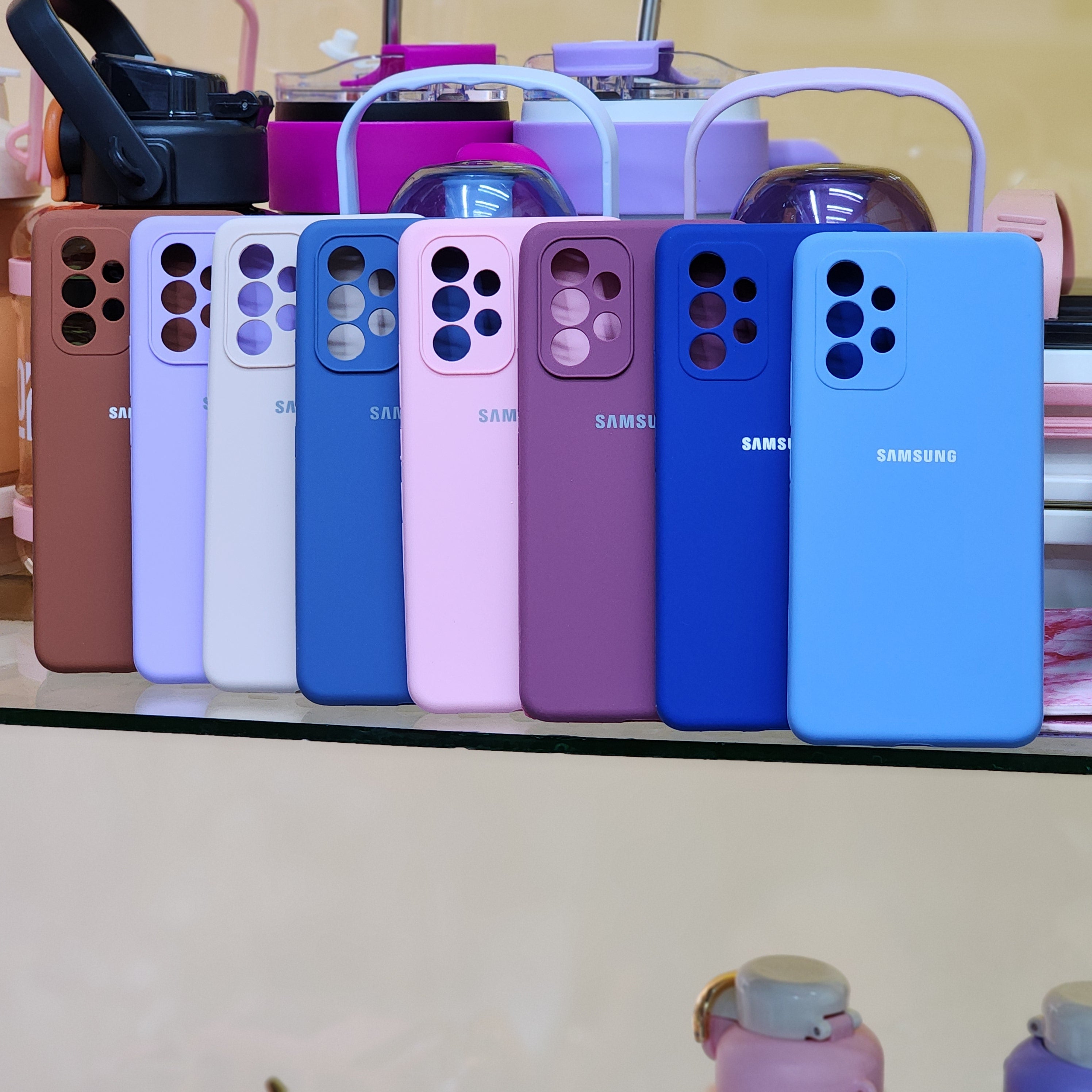 Samsung Liquid Silicon﻿e case  protected camera A53  phone case silicone cases A 53
