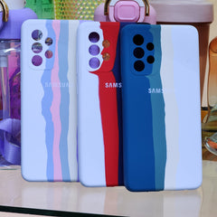 Samsung A52/A52s multi colour silicone phone case cover