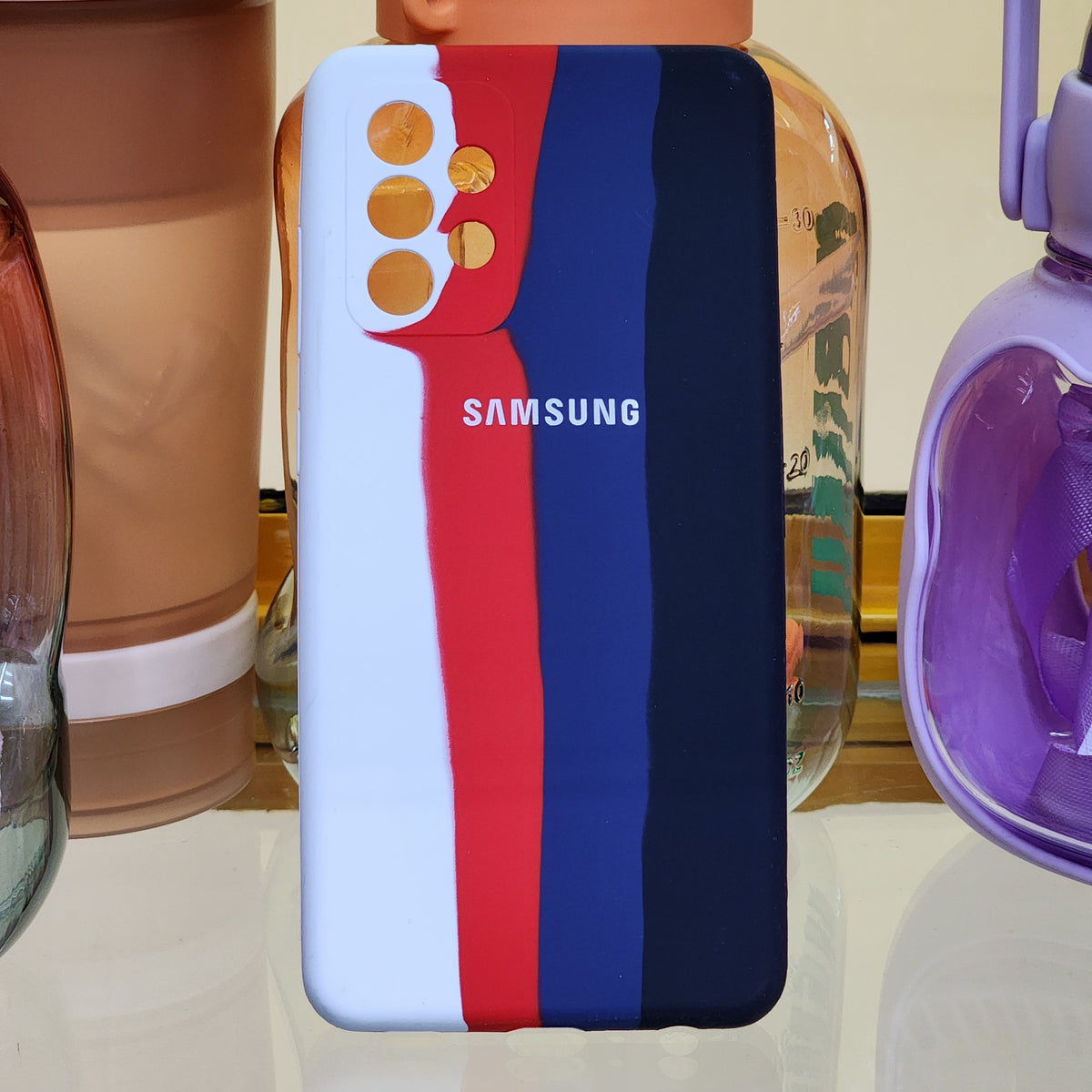 Samsung A52/A52s multi colour silicone phone case cover