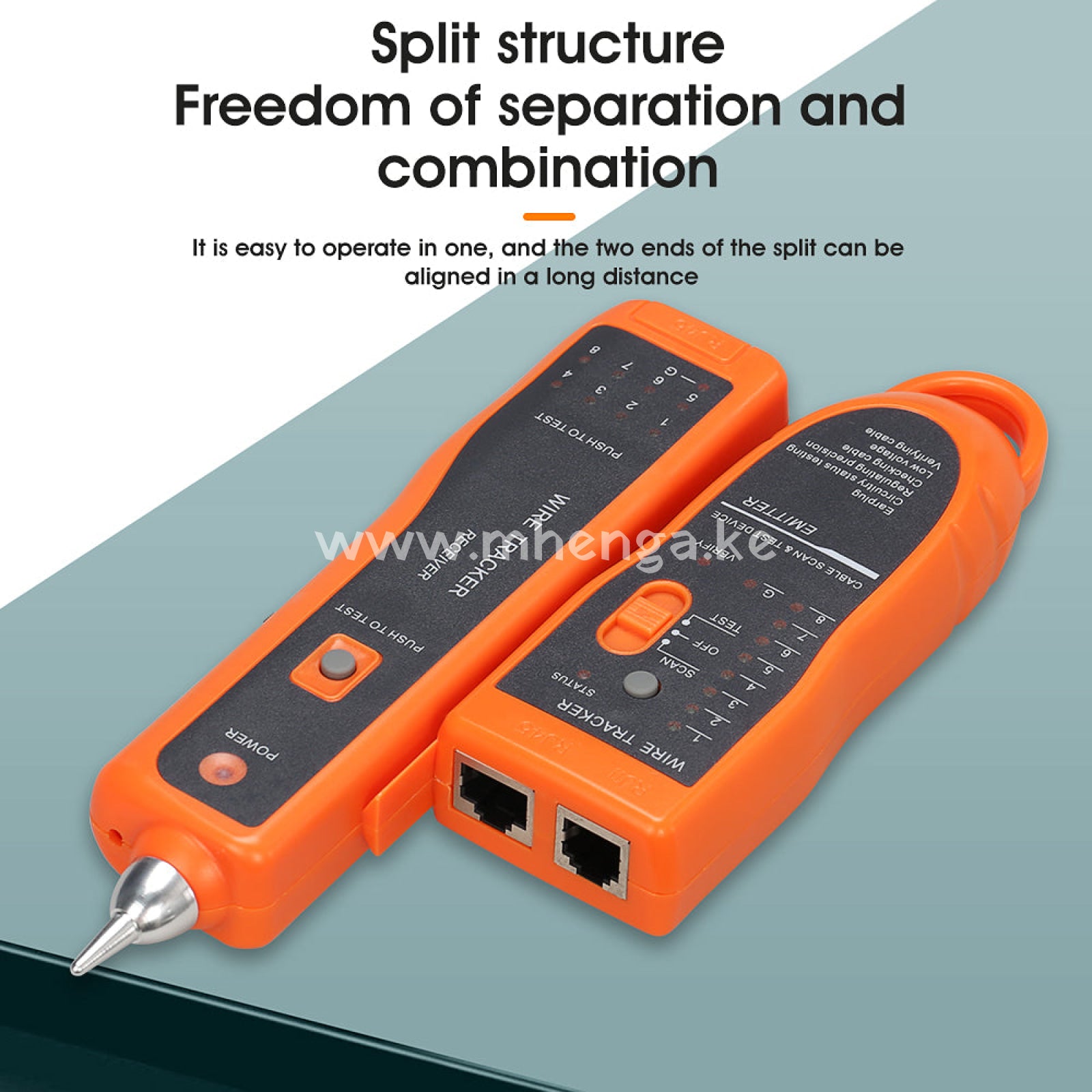 Cable Tester Rj45 Rj11 Tracker Line Finder Multifunction Wire Ethernet Lan Network Cat5 Cat6 With
