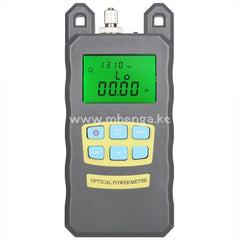 Comptyco Aua-70A Optical Power Meter Fiber Tester Light Decay Loss Test Send Fc / Sc Adapter Gray