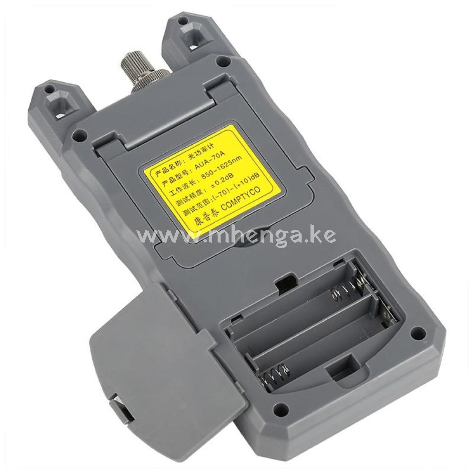 Comptyco Aua-70A Optical Power Meter Fiber Tester Light Decay Loss Test Send Fc / Sc Adapter Gray