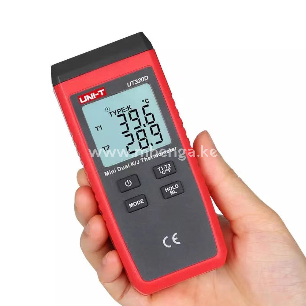 Digital K/J Thermocouple Thermometer Ut320A Ut320D -50??-1300?? Mini Contact Type With Lcd Display
