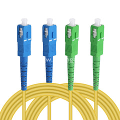 Fiber Optic Patch Cable Sc To Sc/Upc-Sc/Apc-Sm Singlemode Simplex Jumper Optical Cord 3M