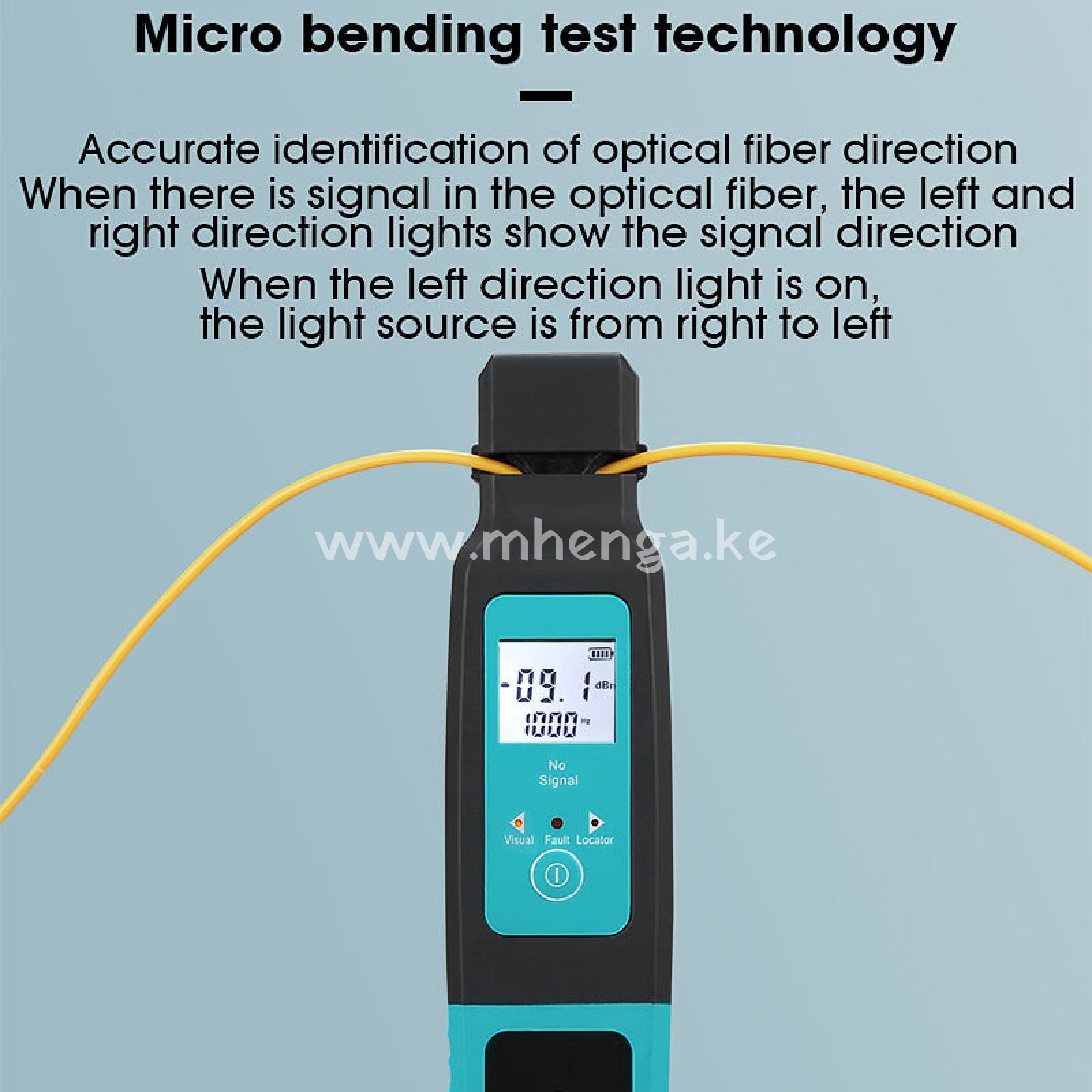 Fid Optic Fiber Identifier Live Optical 800Nm-1700Nm Sm And Mm Fiber Cable Aua-40