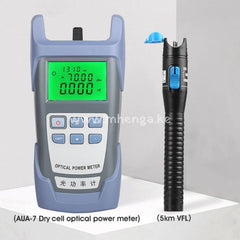 Ftth Fiber Optic Tool Kit With Optical Power Meter And Visual Fault Locator Cable Cutter Stripper