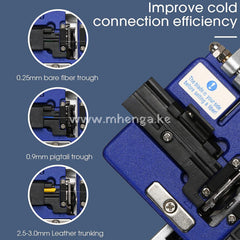 High Precision Fiber Cleaver Aua-61S Cable Cutting Knife Fttt Optic Tools Cutter Cleavers 16 Surface