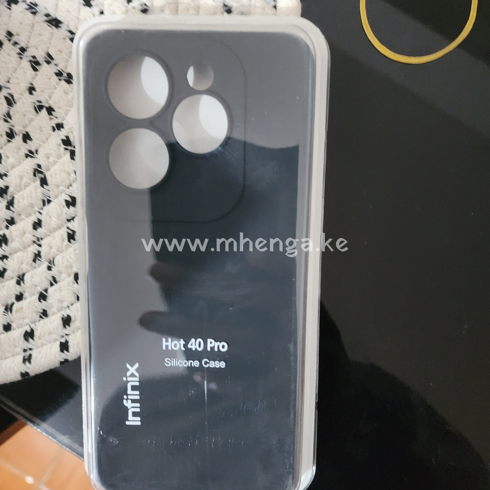 Infinix Hot 40 Pro Silicone Phone Case Cases