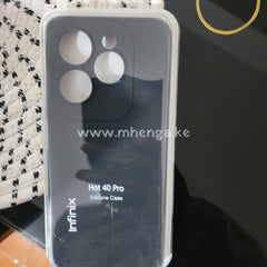 Infinix Hot 40 Pro Silicone Phone Case Cases