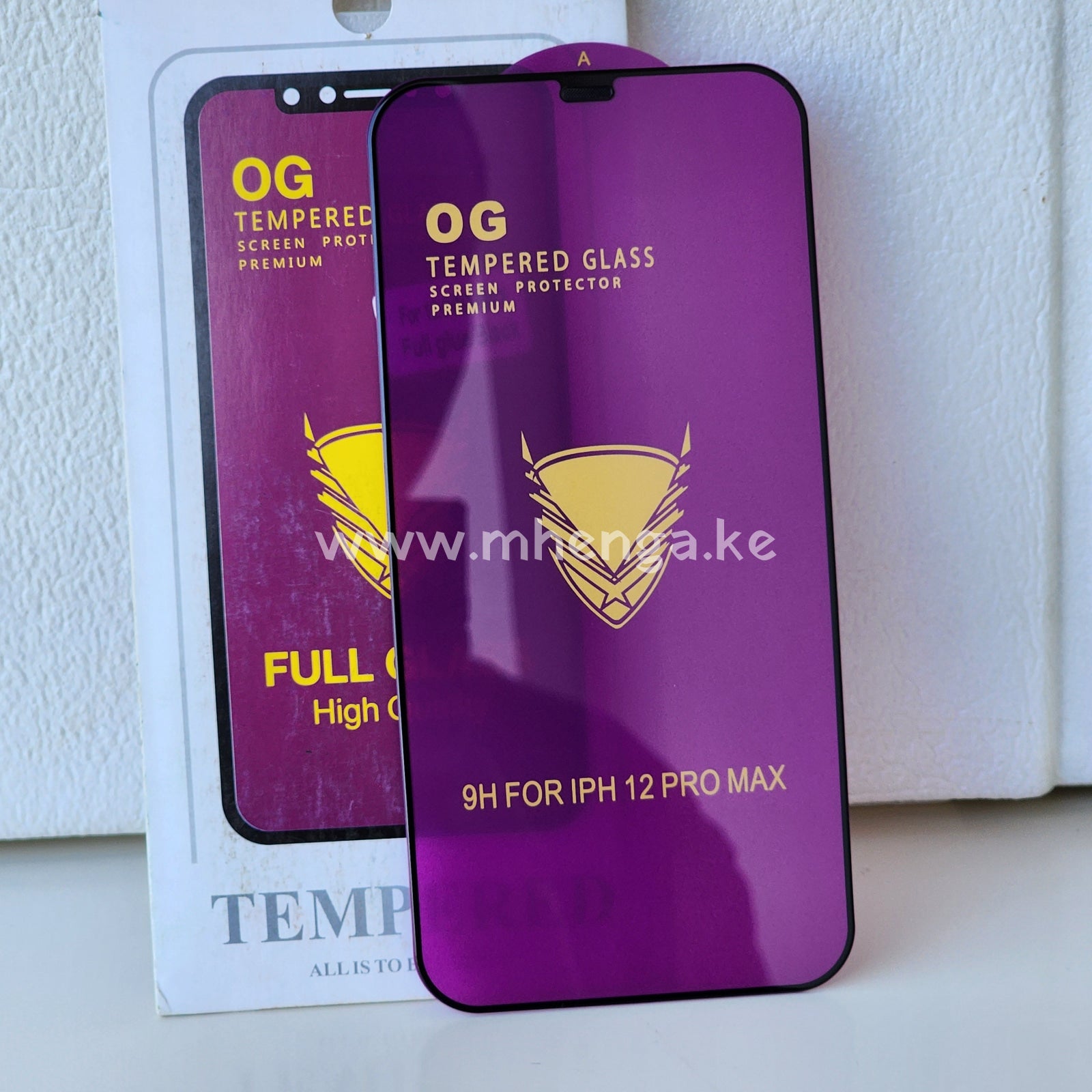 Iphone 12 Pro Max Screen Protector Og Tempered Glass