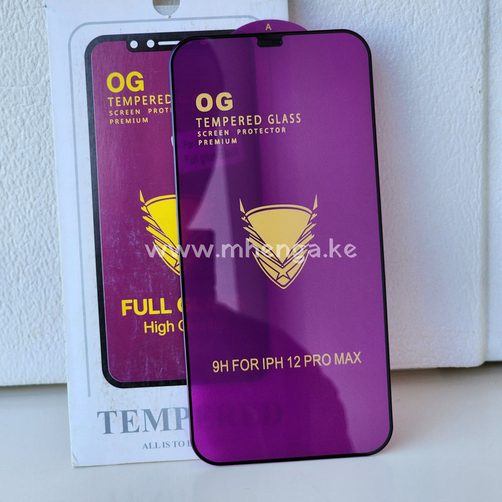 Iphone 12 Pro Max Screen Protector Og Tempered Glass