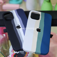 Iphone 12 / Pro Rainbow Silicone Phone Case