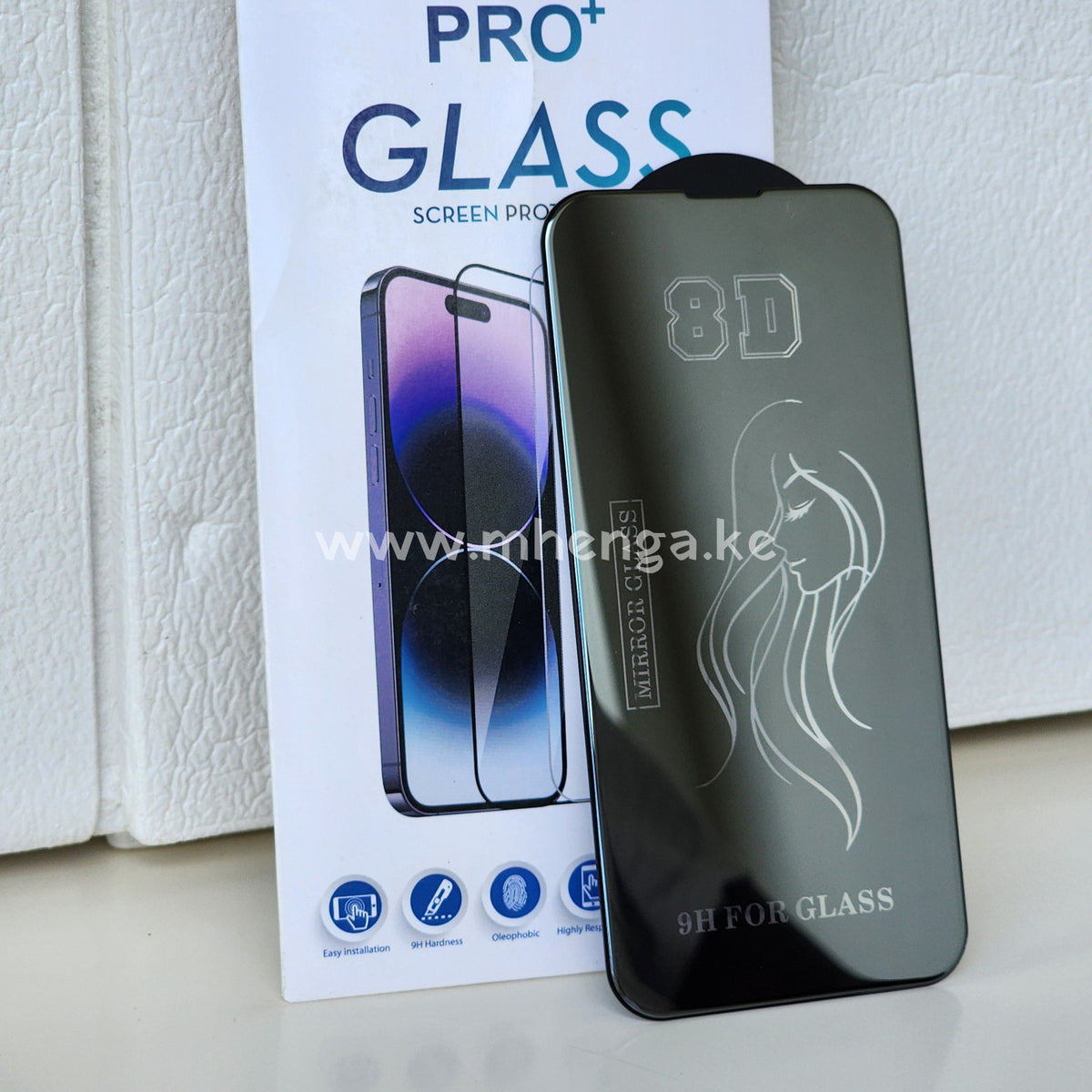 Iphone 13 Mini Screen Protector Phone Glass Protectors 9H 8D Mirror