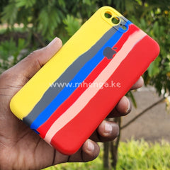 Iphone 7 / 8 Multi Color Silicone Case