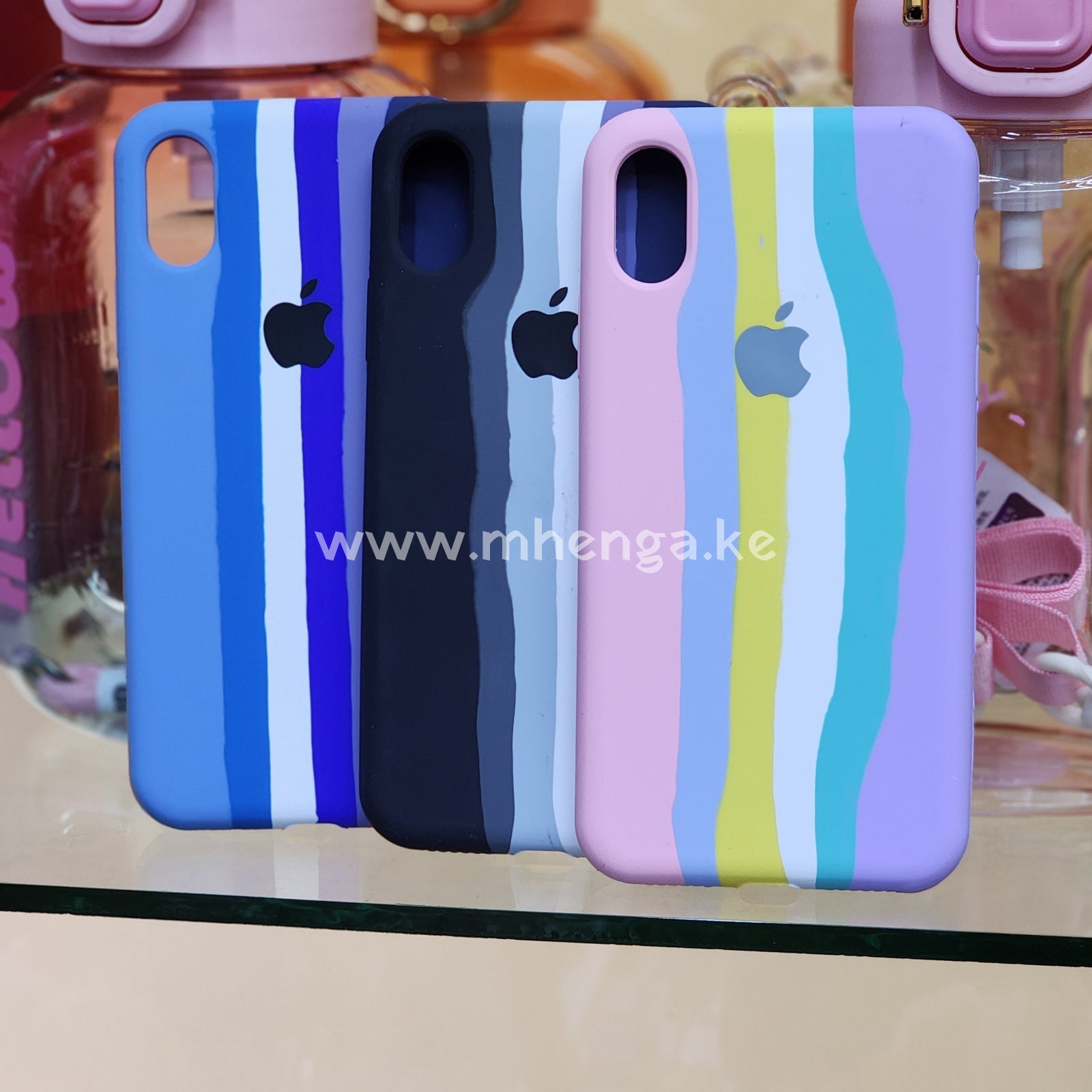 Iphone Xs Silicone Case Silicone Stripes Cases