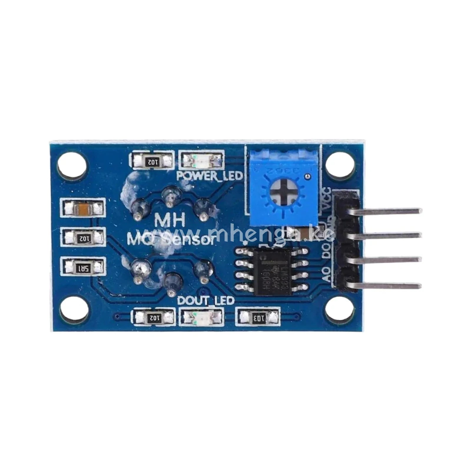 Mq-3 Alcohol Gas Sensor Module Double-Sided Circuit Board Detector Breath Detection