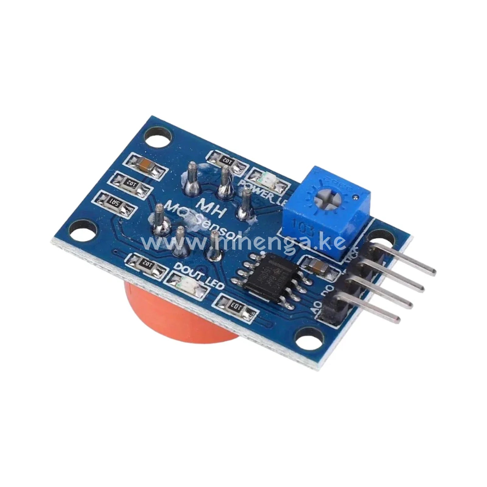 Mq-3 Alcohol Gas Sensor Module Double-Sided Circuit Board Detector Breath Detection