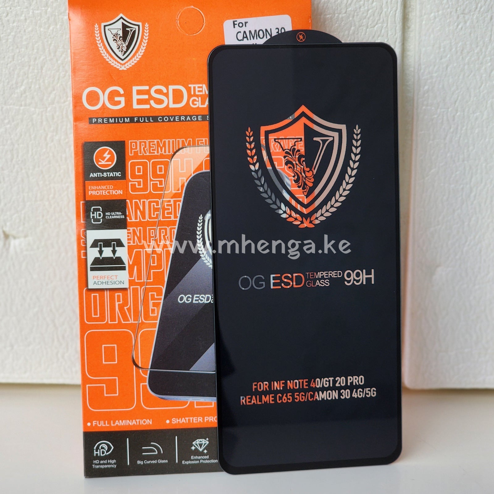 Og Glass Esd Screen Protector Tecno Camon 30 Tempered Protectors Camon30