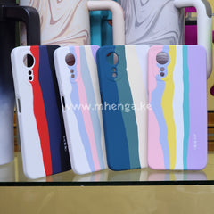 Oppo A38 Case Silicone Multi Colored Cases A 38