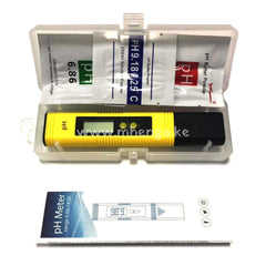 Ph Meter For Water Hydroponics Digital Tester Pen 0.01 High Accuracy Pocket Size With 0-14