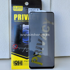Phone Screen Protector Privacy Infinix Hot 9 Tempered Glass 9H
