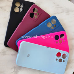 Redmi Note 12 Plain Silicone Case