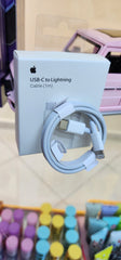 USB c to type lighting IPhone charger cable