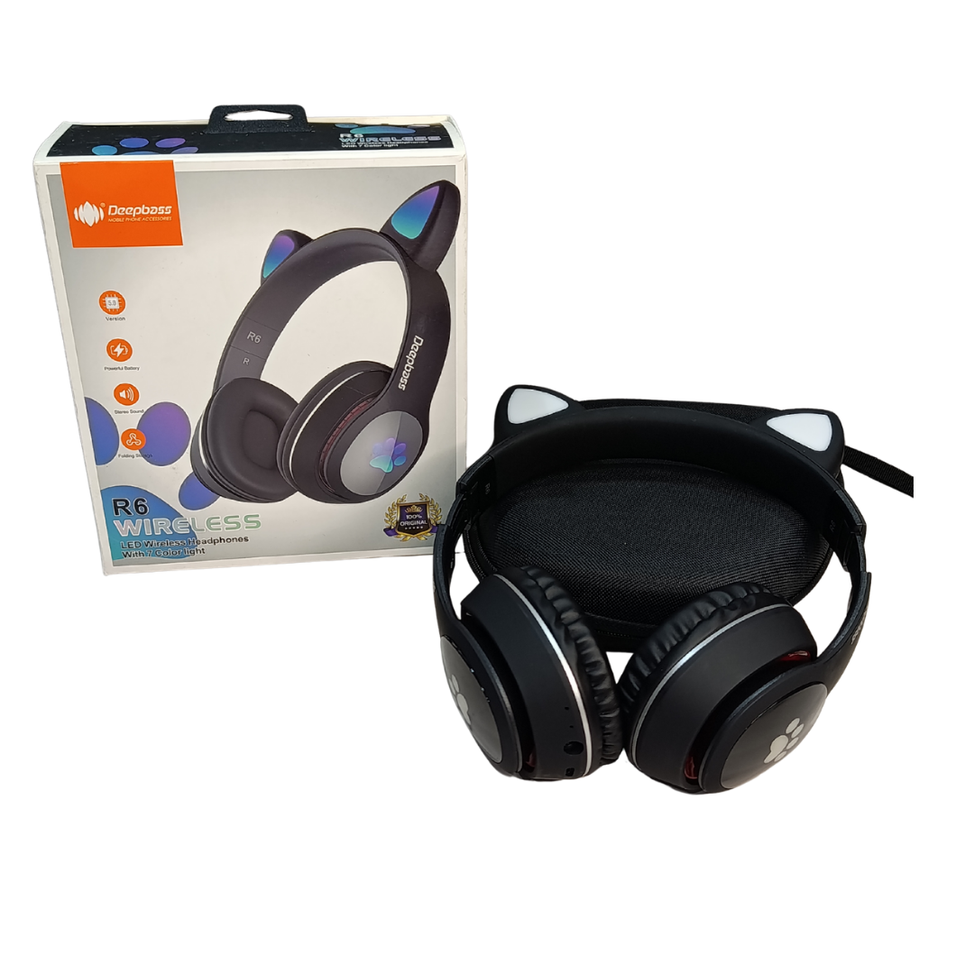 Deep base cat ears headphones