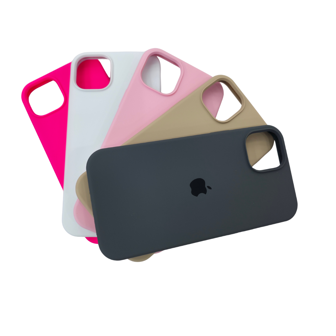 IPhone 15 plus silicone phone case cover cases open camera