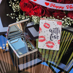 Pocket mirror cute love shiny