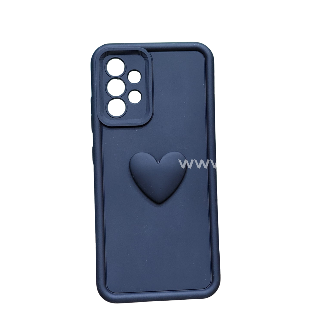 Samsung A32 4g phone case with heart charm cute phone cases A 32 4 g