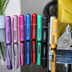 Perfume Atomizer,  5 ML Mini Refillable Empty Perfume Atomizer Bottle, Refillable Perfume Spray, Scent Pump Case, Perfume Atomizer for Travel Outgoing