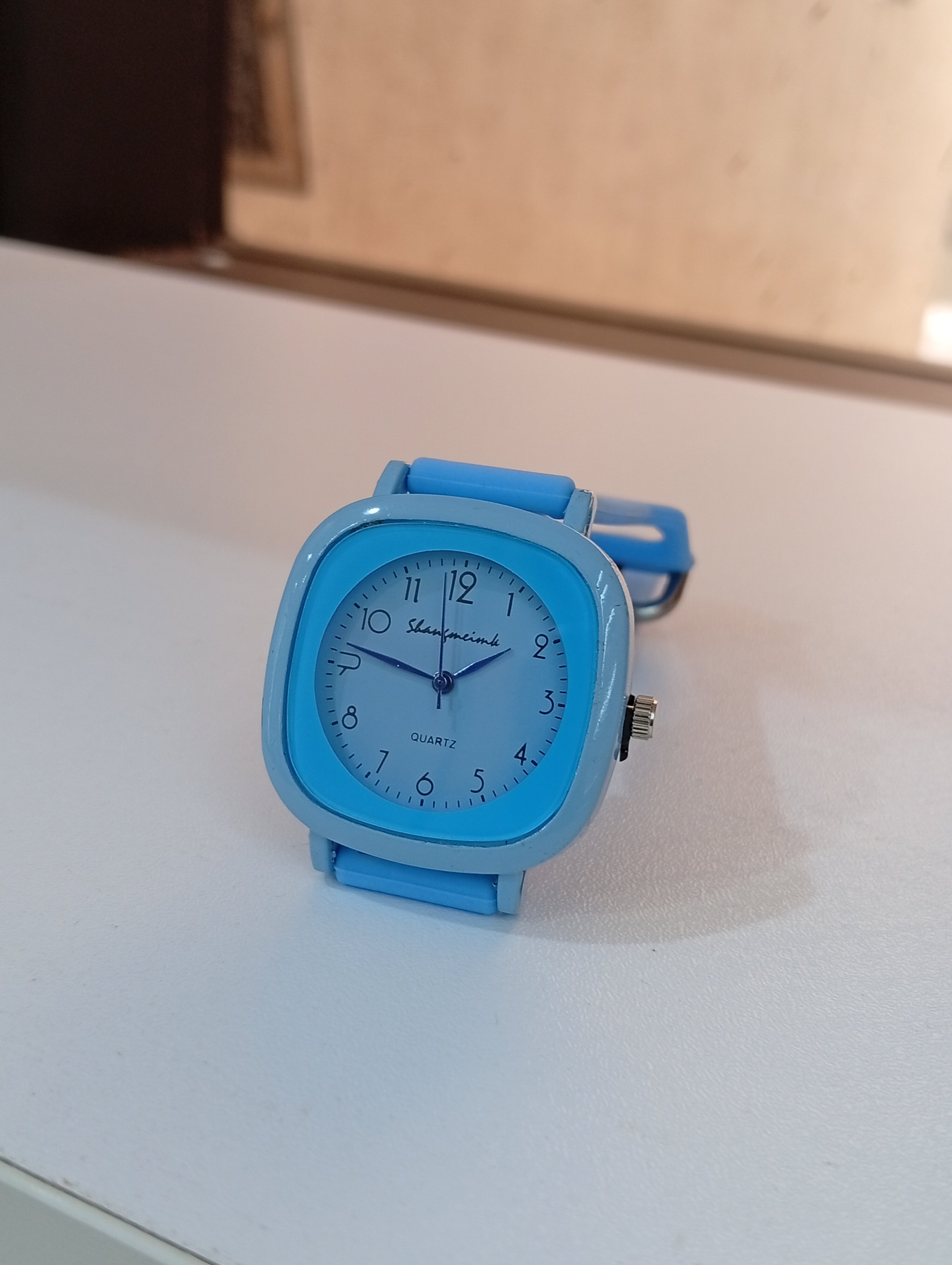 Casual chic square wrist watch