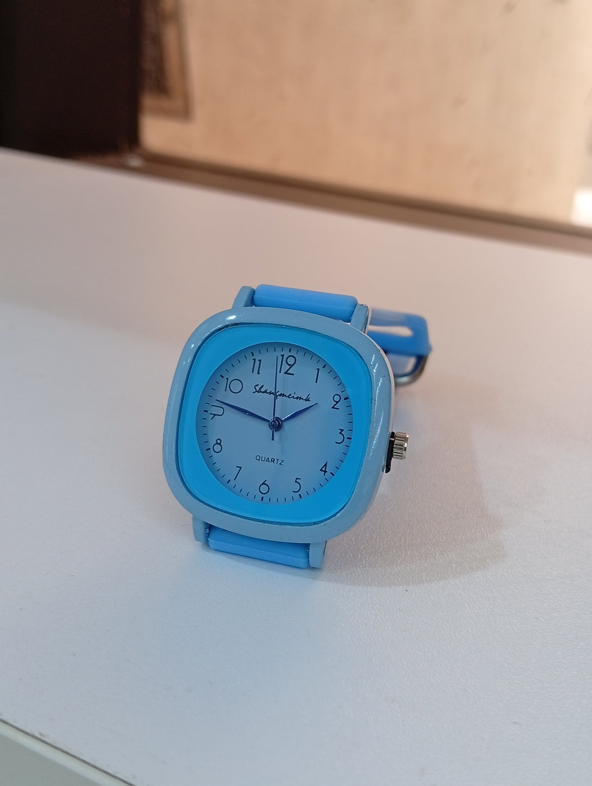Casual chic square wrist watch