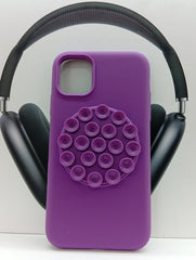 IPhone 11 suction grip silicone phone cases