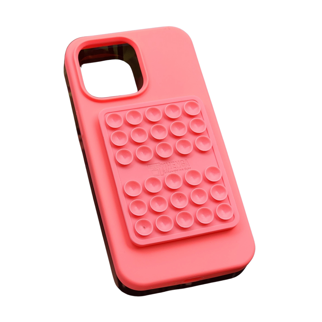 Octobuddy Silicone Suction Phone Grip Pad – Reusable Washable Adhesive Holder for Hands-Free Mounting, TikTok Videos, Selfies & Calls – Nairobi & Kenya