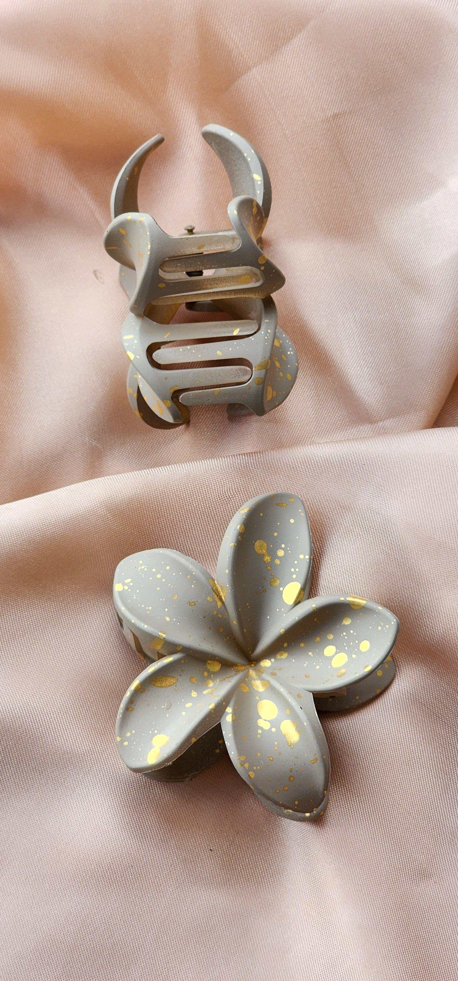 Hair clips flower design 1