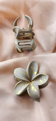 Hair clips flower design 1