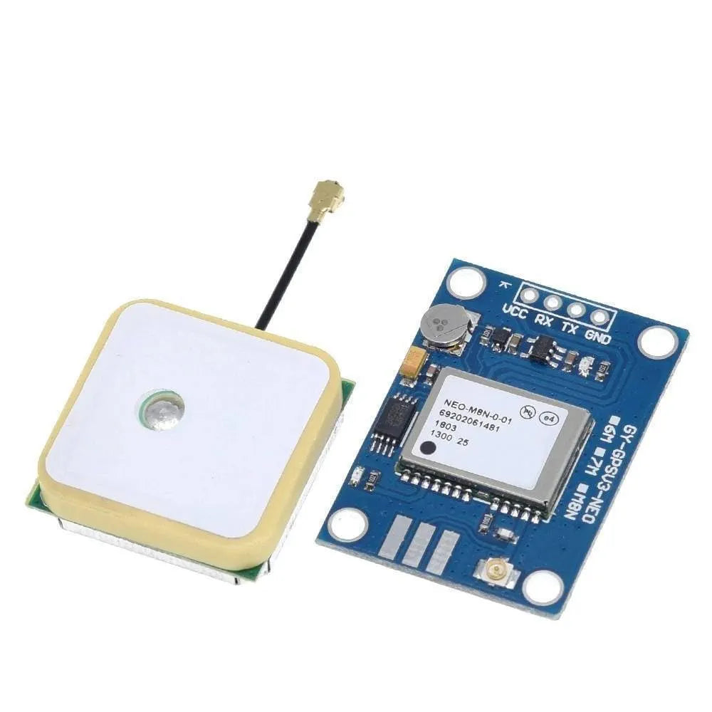 NEO-M8N GPS Module with Antenna – GY-GPSV3 Flight Controller Navigation Board for Arduino, Drones, and Robotics Projects in Kenya