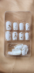Stick on nails ladies design 1