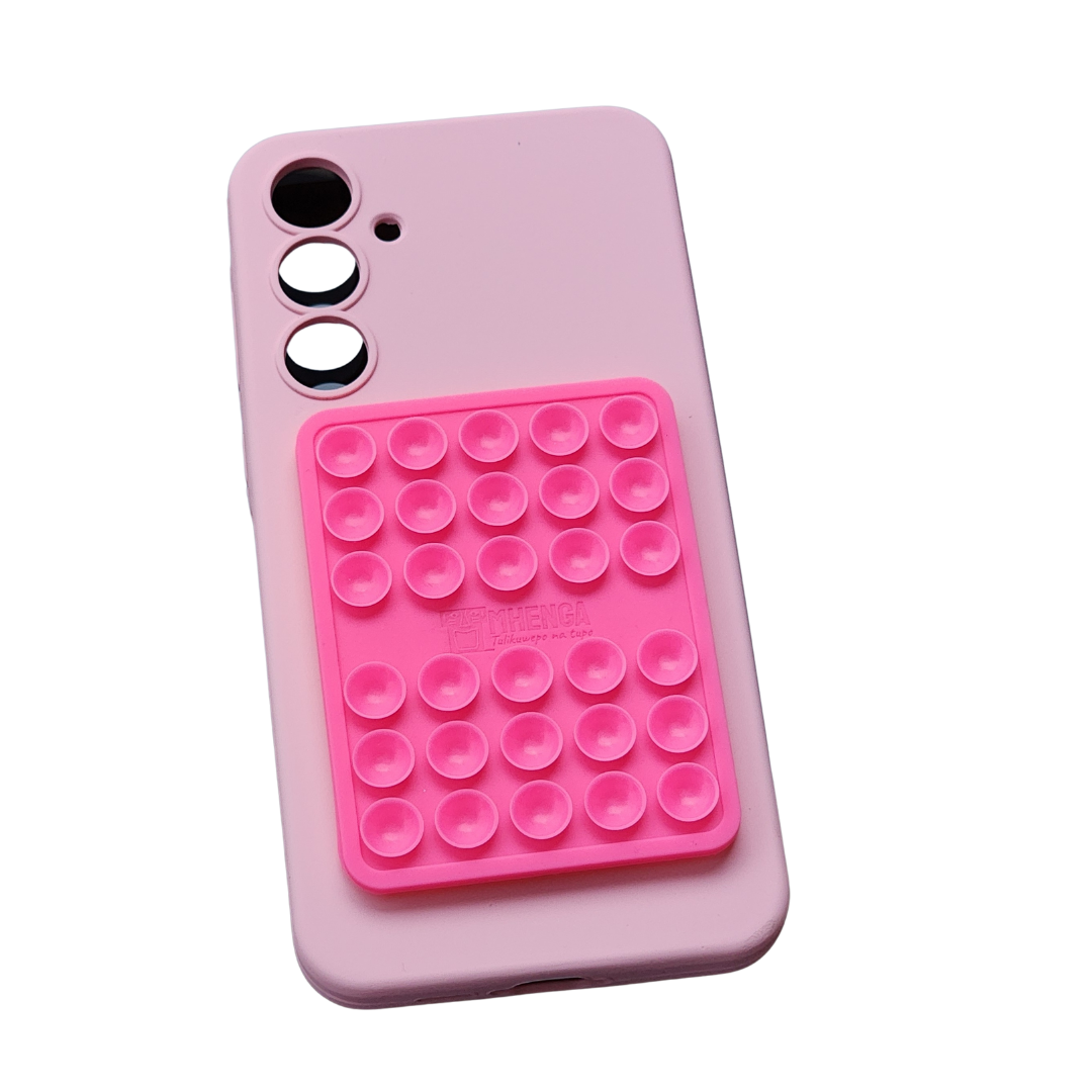 Octobuddy Silicone Suction Phone Grip Pad – Reusable Washable Adhesive Holder for Hands-Free Mounting, TikTok Videos, Selfies & Calls – Nairobi & Kenya