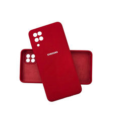 Samsung A12 Silicon﻿e case  protected camera