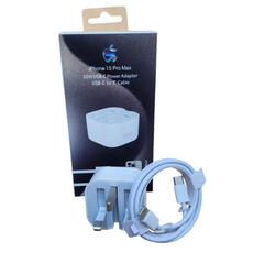 IPhone 15 pro max 35w USB-C power adapter USB C to C cable