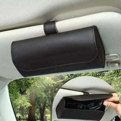 Car Sun Visor Sunglasses Holder – Protective Clip for Eyeglasses & Cards