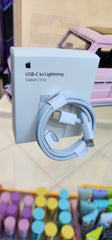 USB c to type lighting IPhone charger cable