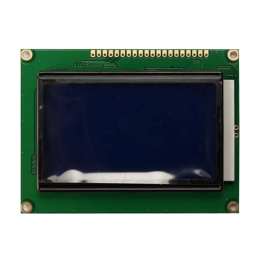 ST7920 128x64 Graphic LCD Display Module with Backlight – Parallel & Serial Interface for Arduino, Raspberry Pi, DIY Electronics