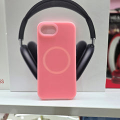iPhone 16e Gel Liquid Silicone Phone Case with MagSafe Ring – Soft Touch Shockproof 16 e