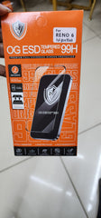 OG glass ESD screen protector RENO 6 99H SCREEN PROTECTOR